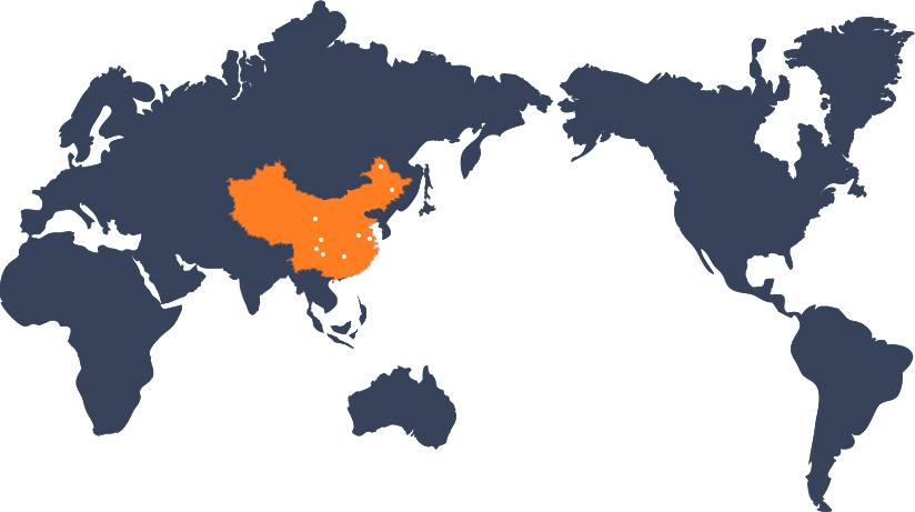 北京科思誠科技有限公司-全國業務分布